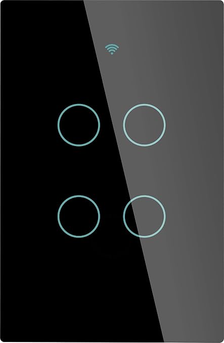 MOES ZigBee Smart Touch Wall Light Switch, Requires Tuya ZigBee Hub, No Neutral - Image 8
