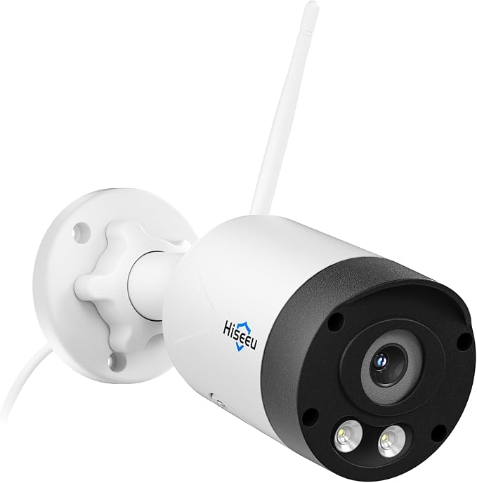 Hiseeu 8MP Wireless Security Camera, 5G/2.4G WiFi 4K Camera, Full Color Night by Hiseeu
