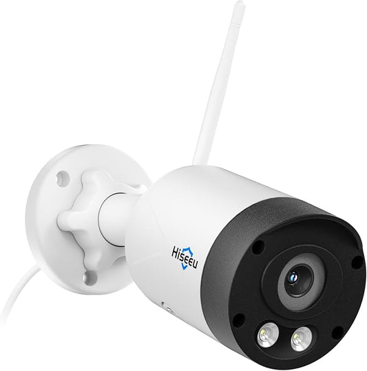 Hiseeu 8MP Wireless Security Camera, 5G/2.4G WiFi 4K Camera, Full Color Night by Hiseeu