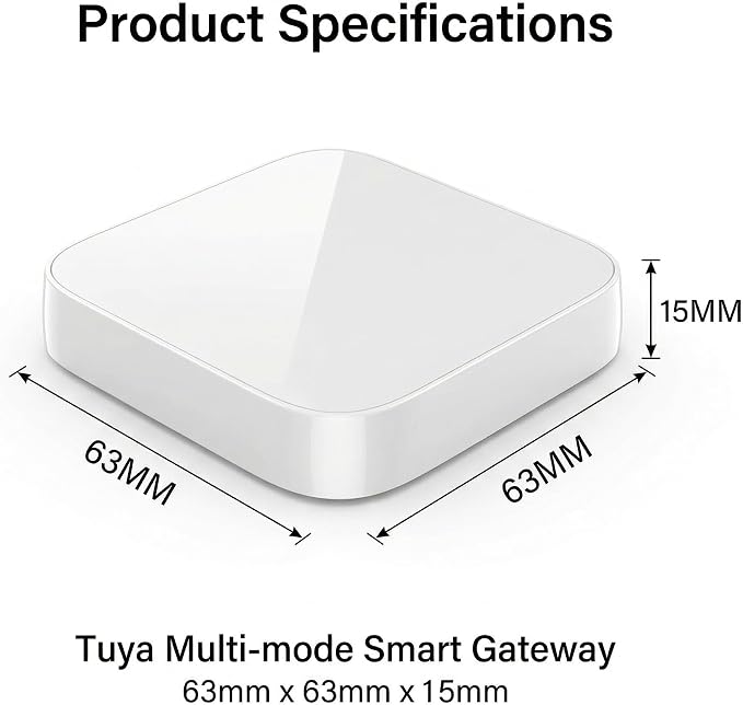 ZigBee 3.0 & Bluetooth Mesh Gateway, Tuya Wireless Smart Home Hub, Works - Image 7