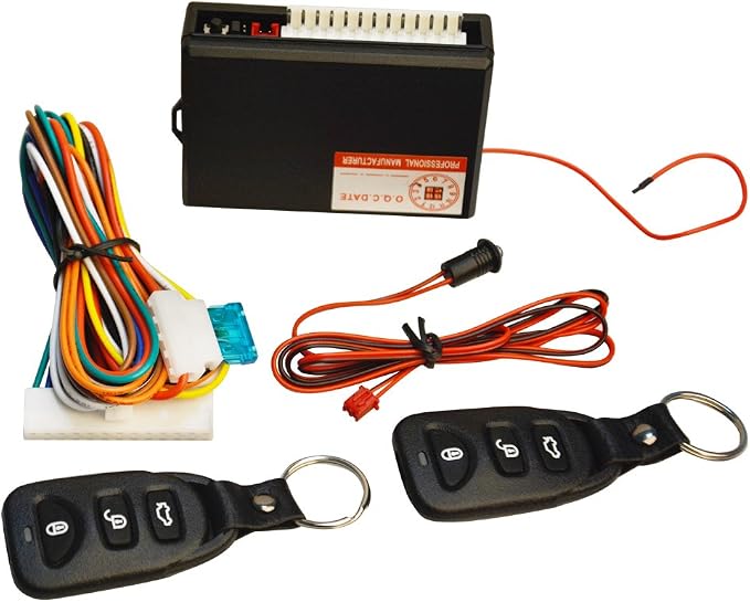 Universal Car Door Lock Vehicle Keyless Entry System Auto Remote Central Kit by FICBOX