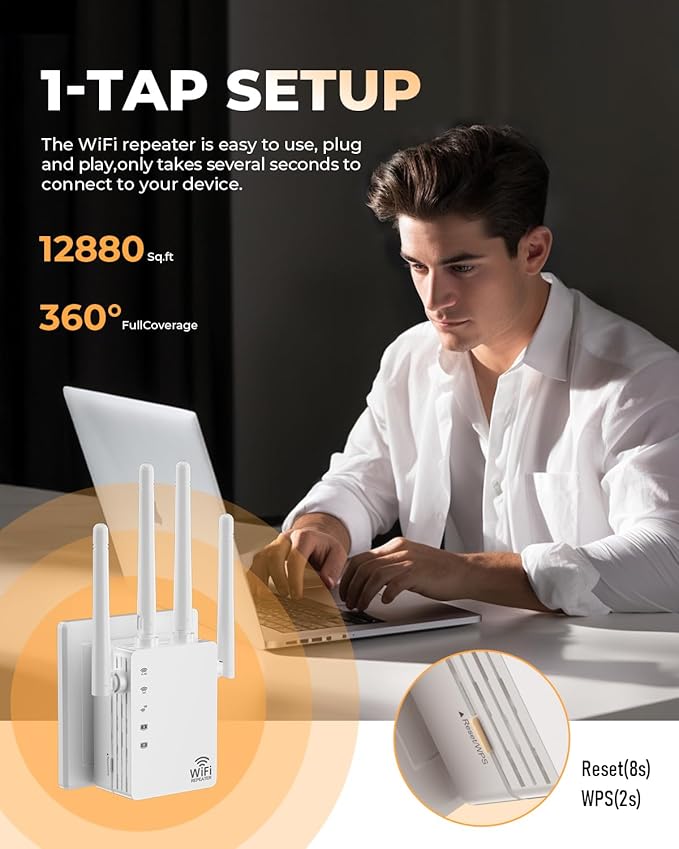 WiFi Extender, WiFi Signal Booster - Image 4