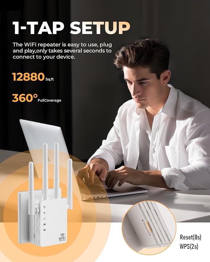 WiFi Extender，Faster Wireless Speed - Image 3