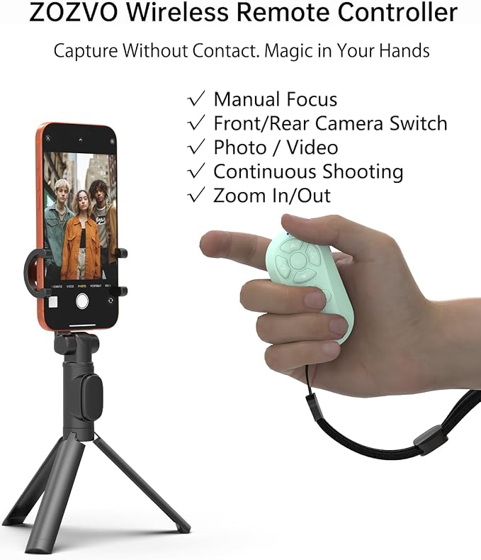 Wireless Remote Controller for iOS/Android Bluetooth Remote Control for TikTok - Image 3