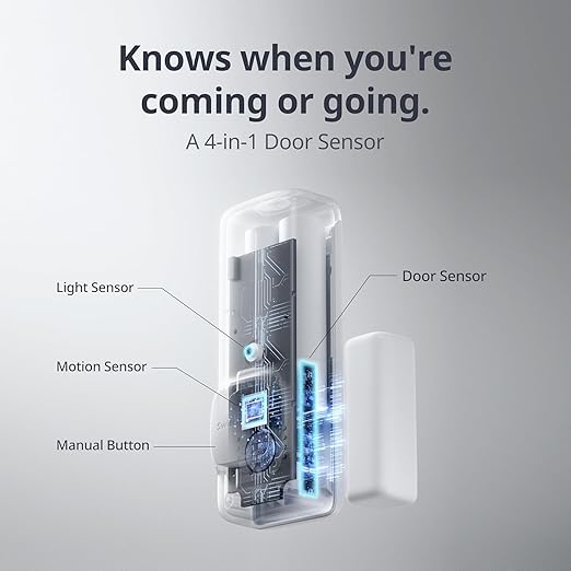 SwitchBot Door Alarm Contact Sensor- Smart Home Security Wireless Window Alarm - Image 2