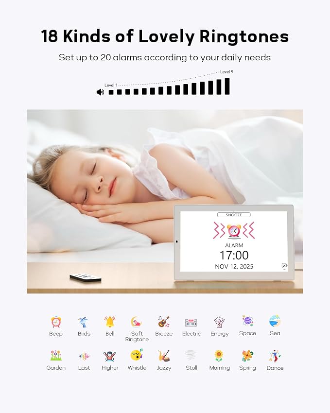 Mesqool 10.1" Large Digital Clock - Image 6
