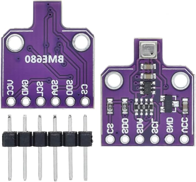 6 packs BME680 Digital 4-in-1 Environmental Sensor Module - Image 2