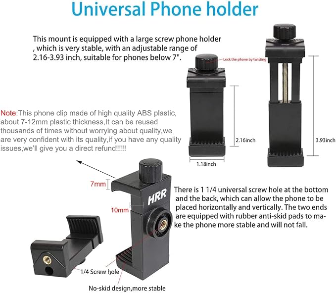 PellKing Mobile Phone Chest Strap Harness Mount Head Strap Holder Kit - Image 7