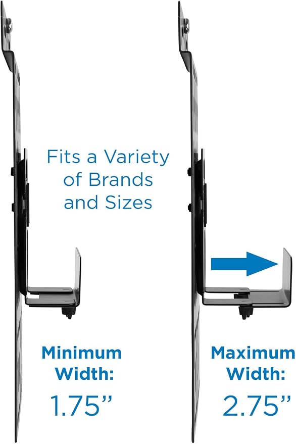 Mount-It! Cable Box Mount Behind TV | Adjustable Universal Mounting Bracket - Image 7