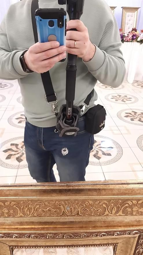 Nicama MTB1 Camera Monopod Shoulder Neck Sling Strap/Unipod Tripod Belt Waist - Image 7