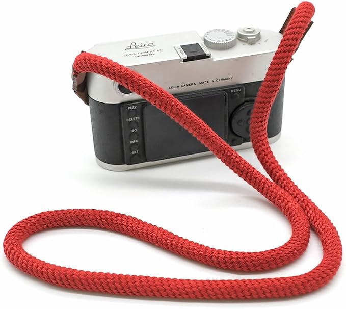 Camera Rope Strap 100cm Soft Cotton Camera Strap Vintage Neck Shoulder Belt - Image 4
