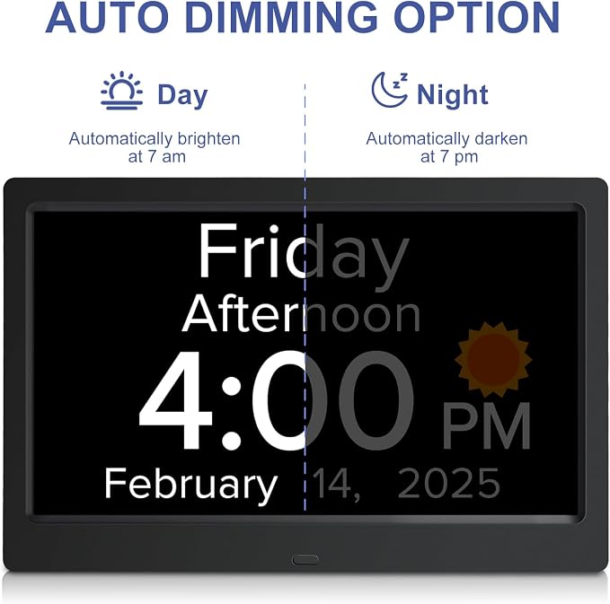 10.1 Inch Digital Alarm Clock - Image 3
