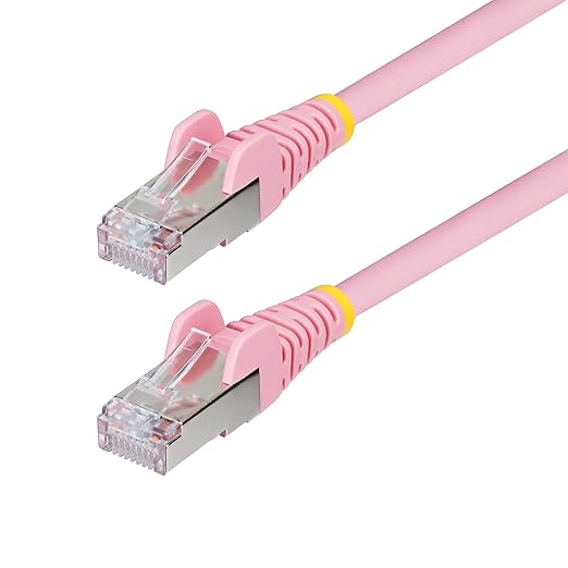 StarTech.com 10ft Pink CAT6a Ethernet Cable, Snagless RJ45, 100W PoE++ by StarTech