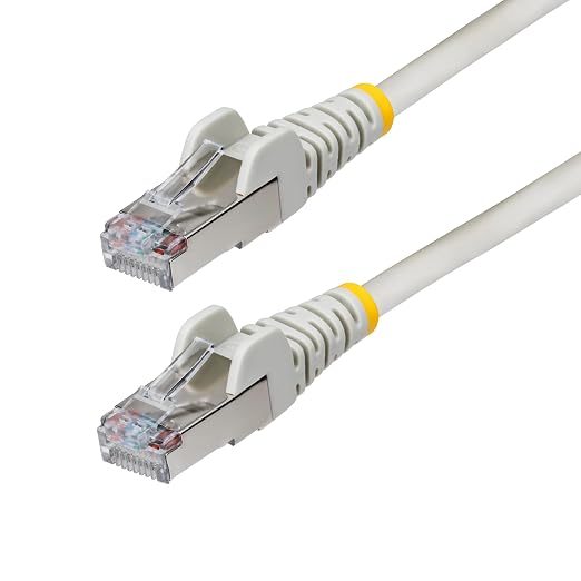 StarTech.com 10ft Gray CAT6a Ethernet Cable, Snagless RJ45, 100W PoE++ by StarTech