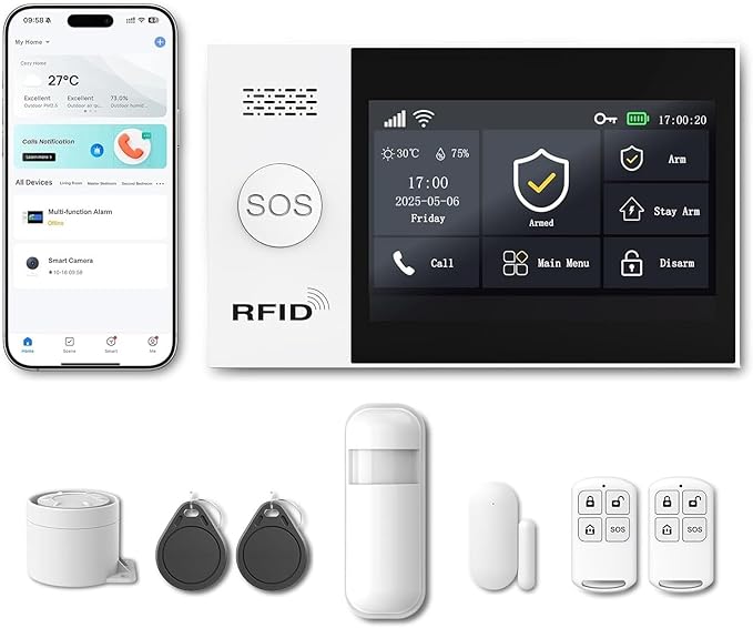 WiFi Wireless Alarm System for Home Security by Unknown