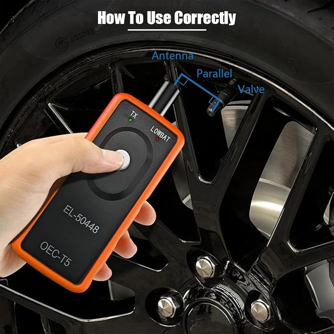 AICEL TPMS Relearn Tool for GM Vehicles, EL-50448 Tire Pressure Monitor Sensor - Image 7
