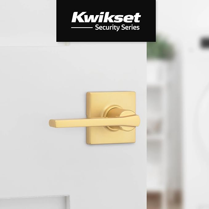 Kwikset Casey Interior Square Passage Door Handle, Lever - Image 2