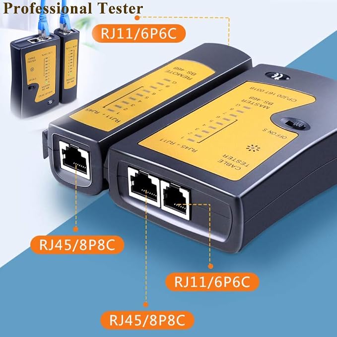 LEATBUY Crimper Set CAT5/CAT6 Crimp Tool Kit - Image 4