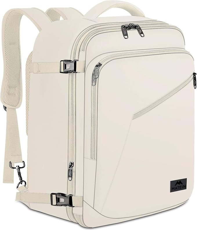 MATEIN Large Backpack for Travel Flight Approved, 45L Carry on Backpack by MATEIN