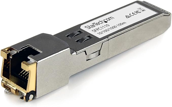 Sfpc1110 Rj45 Mini Gbic Gigabit Cooper Sfp Transceiver Module by StarTech