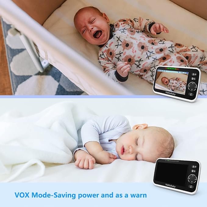 HelloBaby 5’’ Baby Monitor - Image 6