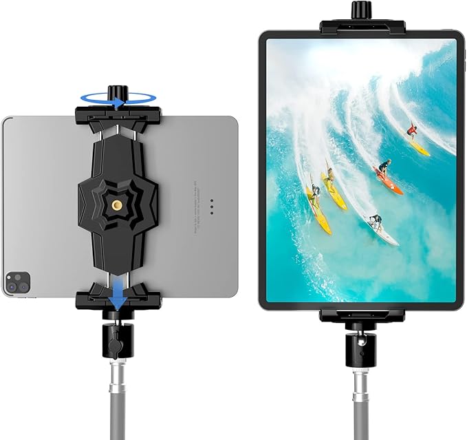 KDD iPad and Phone Tripod Mount Adapter by KDD