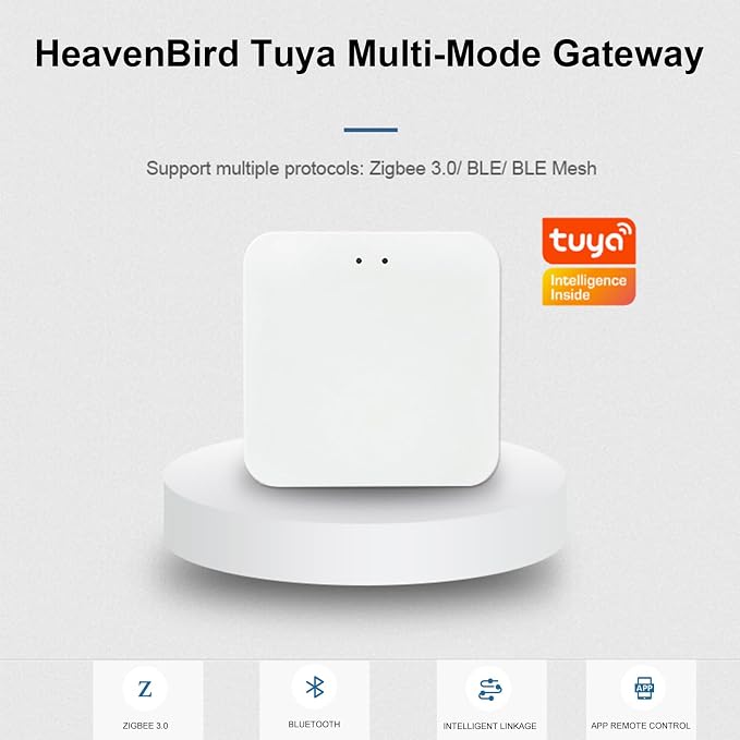 Tuya Smart Wi-Fi Gateway for Tuya Smart Door Lock, Home Automation Hub - Image 3