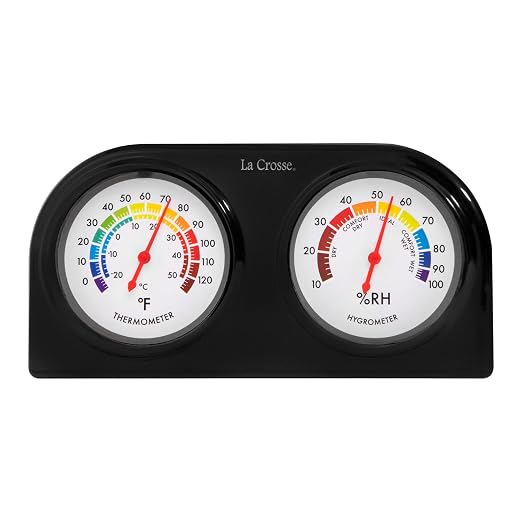 La Crosse 104-288 Analog Thermometer and Humidity Gauge by LaCrosseTechnology
