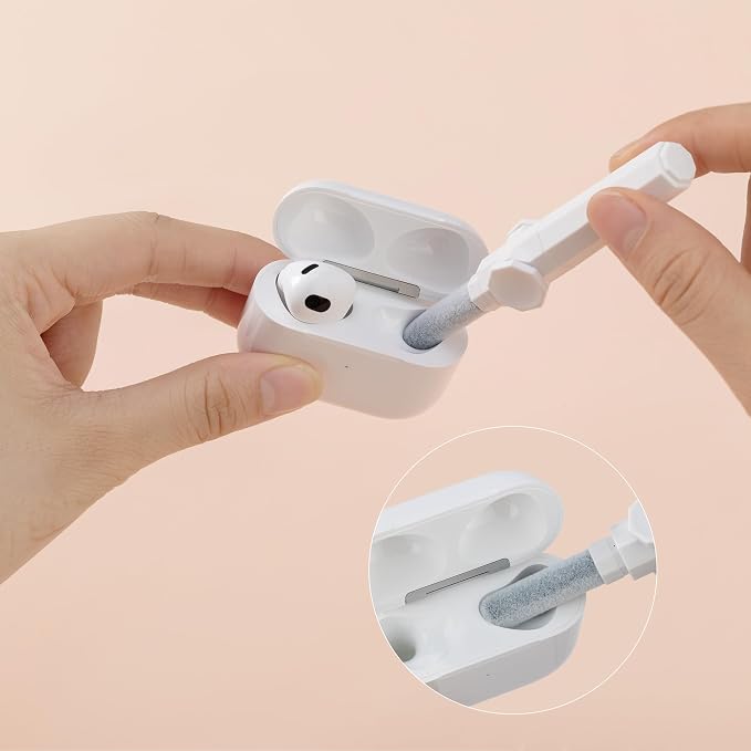 360° Rotating Cleaner Kit for Airpods Pro 1 2 3 Multi-Function Cleaning Pen - Image 2