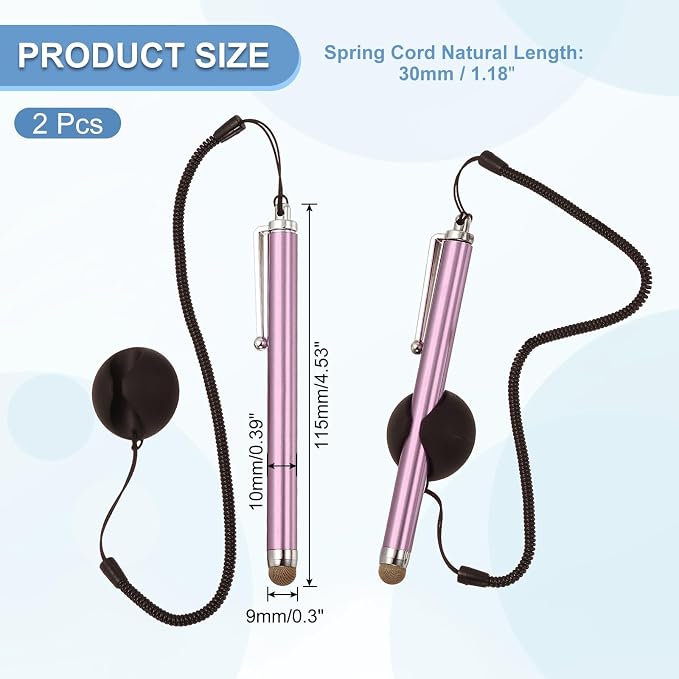 PATIKIL 2 Pcs Screen Capacitive Pen - Image 2