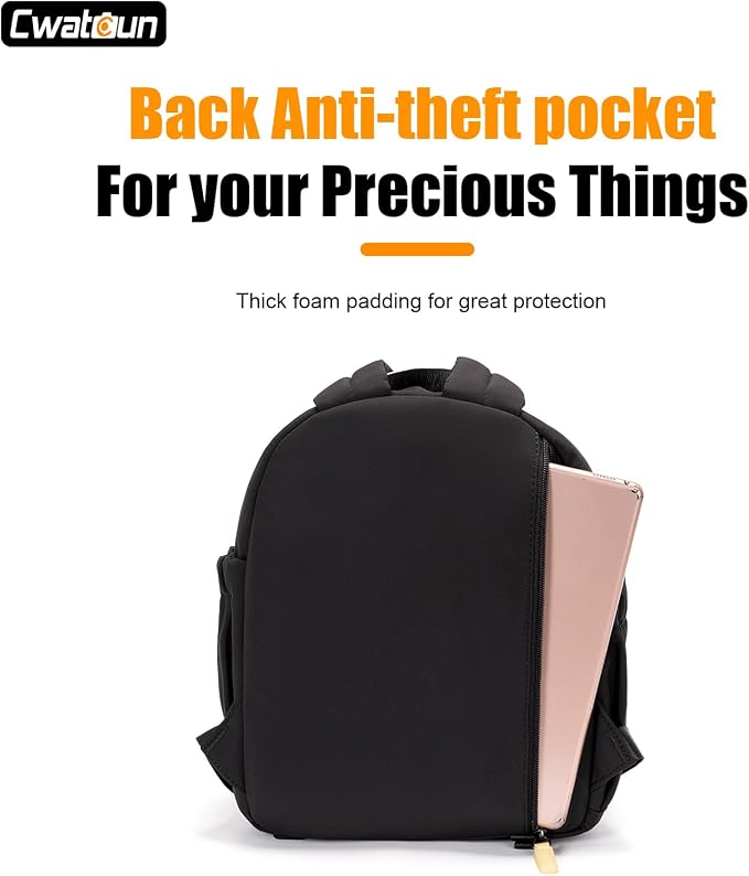 Cwatcun Camera Backpack Bag Small - Image 7