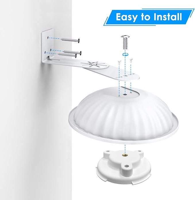 2Pack Corner Wall Mount with Weather Shield Cover - Image 5