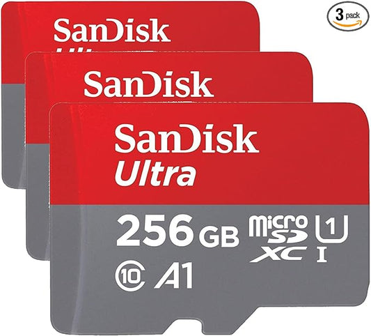 SANDISK 256GB Ultra microSDXC UHS-I Memory Card by Sandisk