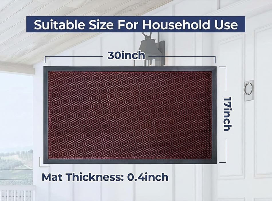 Muddy Mat® Meshy Mat™ Door Mat Heavy-Duty Quick-Dry Floor Mat, Sand & Dirt - Image 2