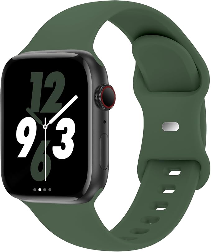 Sport Band Compatible with Apple Watch 38mm 40mm 41mm 42mm 44mm 45mm 46mm 49mm by Acrbiutu