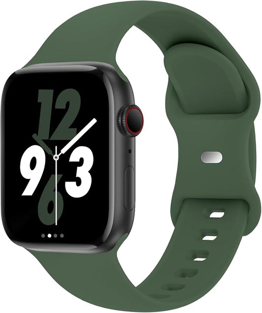 Sport Band Compatible with Apple Watch 38mm 40mm 41mm 42mm 44mm 45mm 46mm 49mm by Acrbiutu