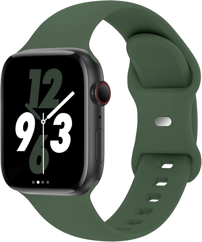 Sport Band Compatible with Apple Watch 38mm 40mm 41mm 42mm 44mm 45mm 46mm 49mm by Acrbiutu