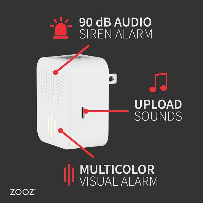 Zooz Z-Wave Long Range Smart Siren & Chime ZSE50 800LR | Works - Image 2