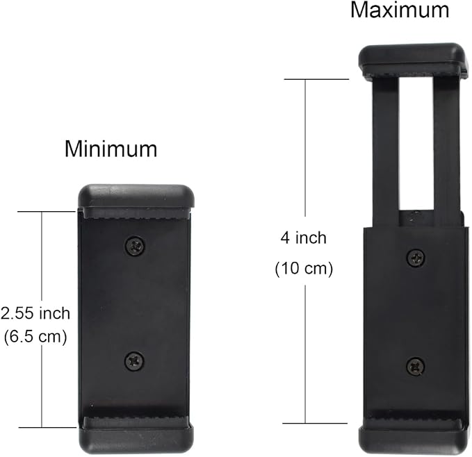 Universal Cell Phone Tripod Mount Adapter, OIMIO Phone Holder Clip Connector - Image 5