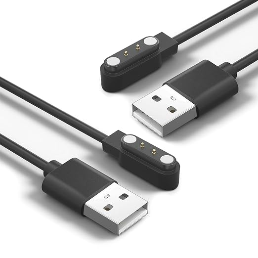 Smart Watch Charger 4mm, Strong Magnetic Universal Charger, USB Charging Cable - Image 2
