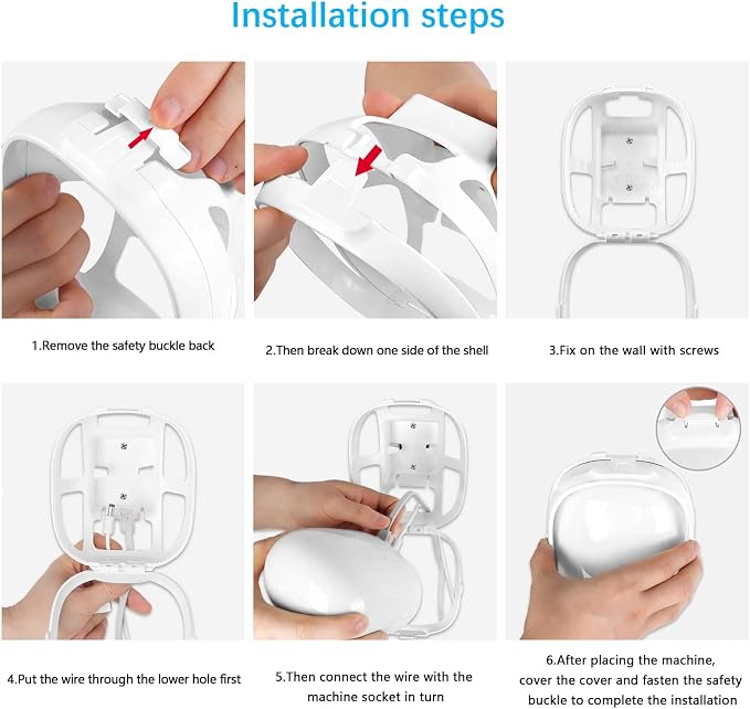 XLTTYWL Google Nest WiFi 6e Router Wall Mount Brackets Holder Stability ABS - Image 5