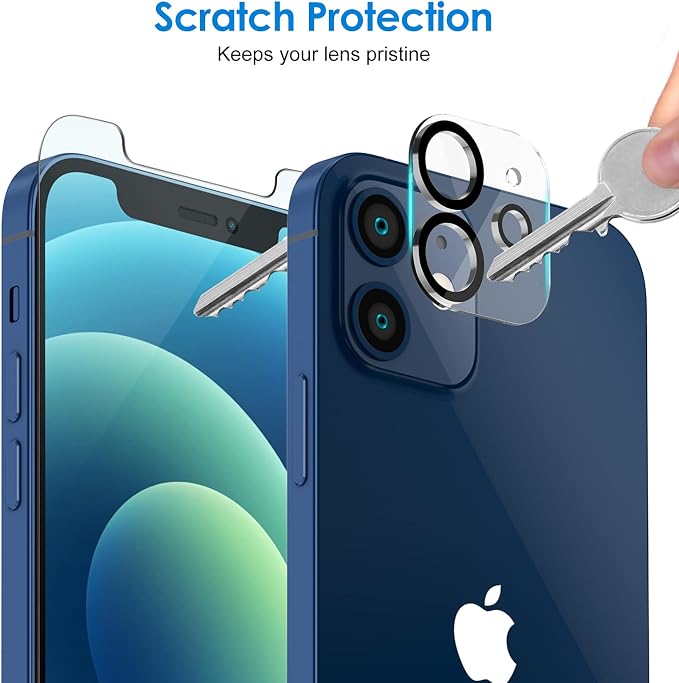 JETech Screen Protector for iPhone 12 6.1-Inch - Image 5