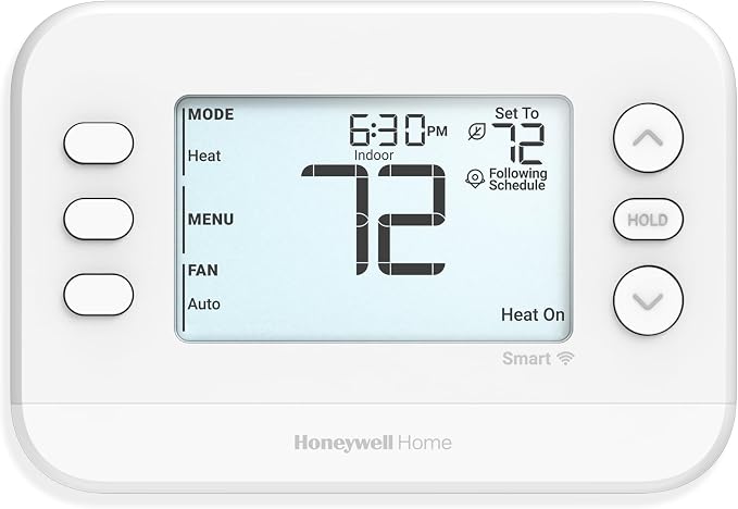NEW! Honeywell Home Smart Thermostat, Conventional/Heat Pump Compatibility by HoneywellHome