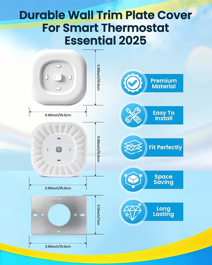 Thermostat Wall Plate Compatible - Image 3