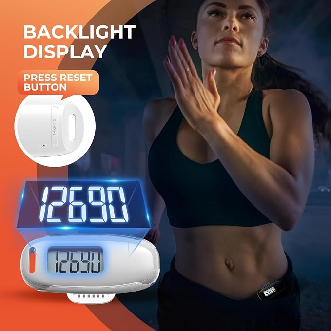 3D Pedometer for Walking, Simple Walking Step Counter - Image 5