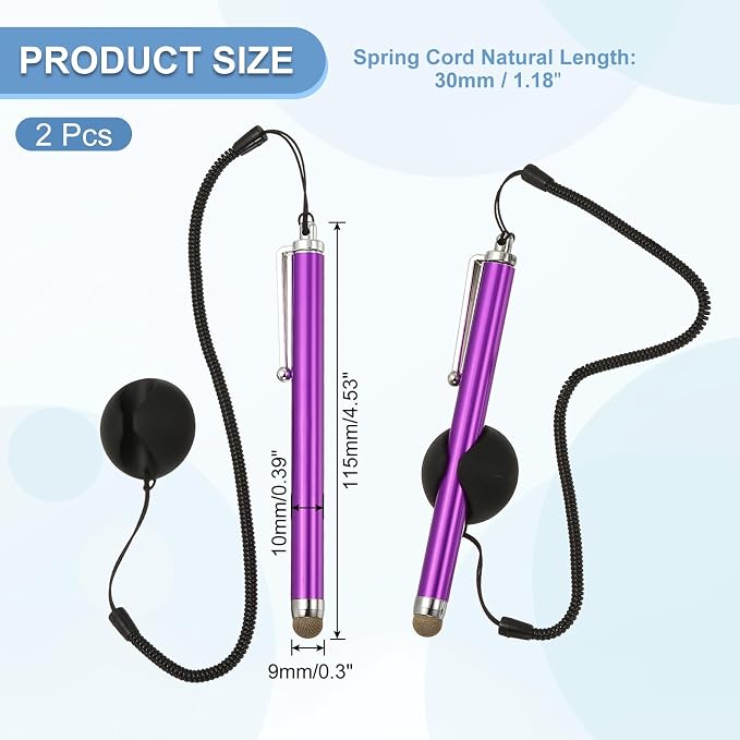 PATIKIL 2 Pcs Screen Capacitive Pen - Image 2