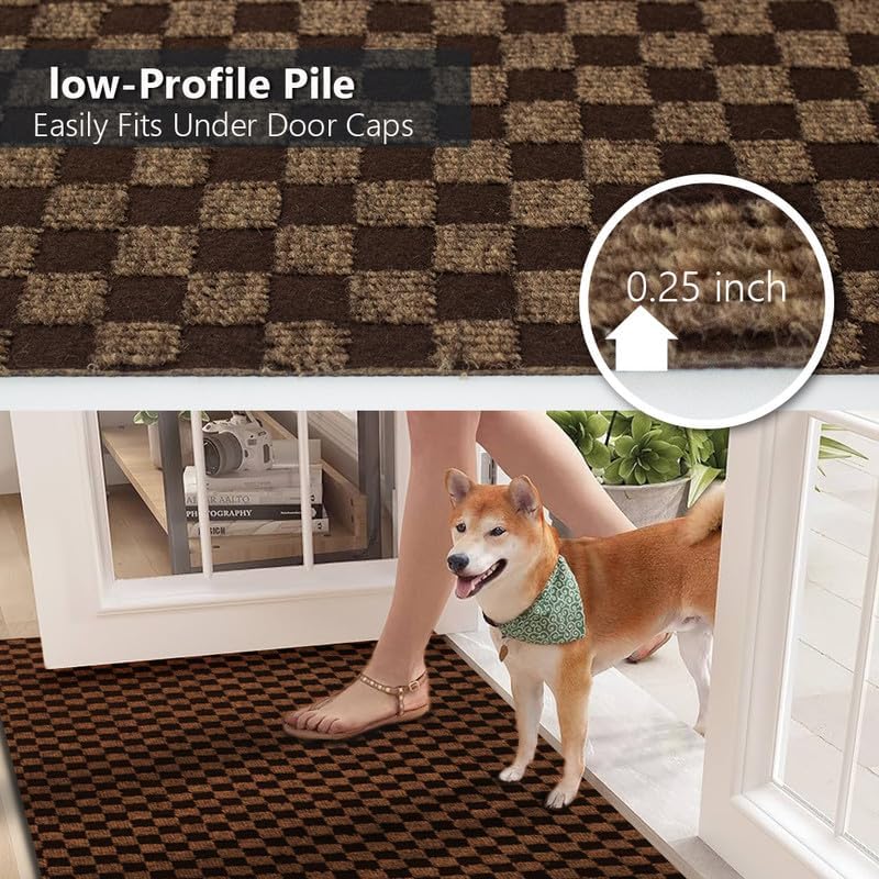 Petgrow Hallway Runner Rug 3FTX74FT, Super Skid Resistant TPR Backing Area Rug - Image 4