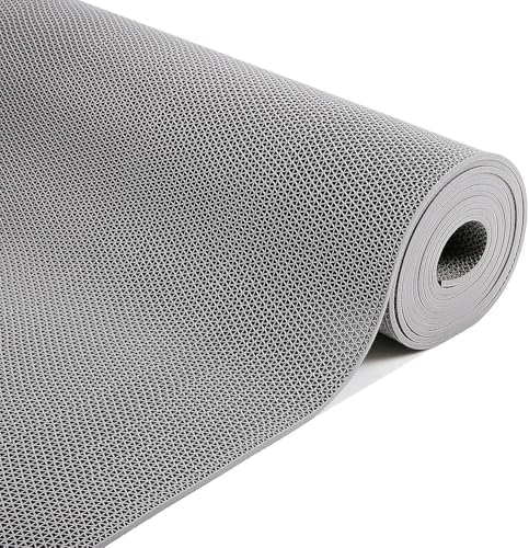 Thick PVC Drainage Floor Mat 4x45FT, Non Slip Flooring Mats Swimming Pool by Unknown