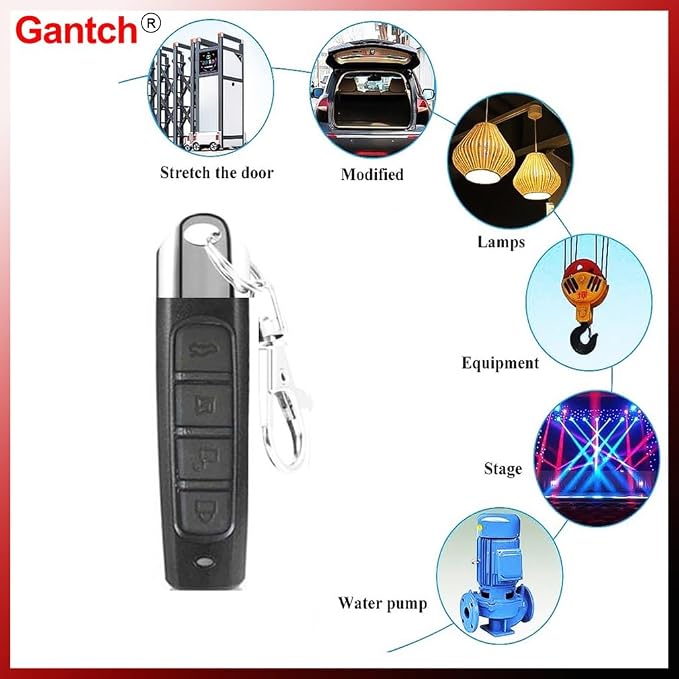Universal Copy Remote Key Smart Home Remote Control Key Fob, 4 Buttons Cloning - Image 5