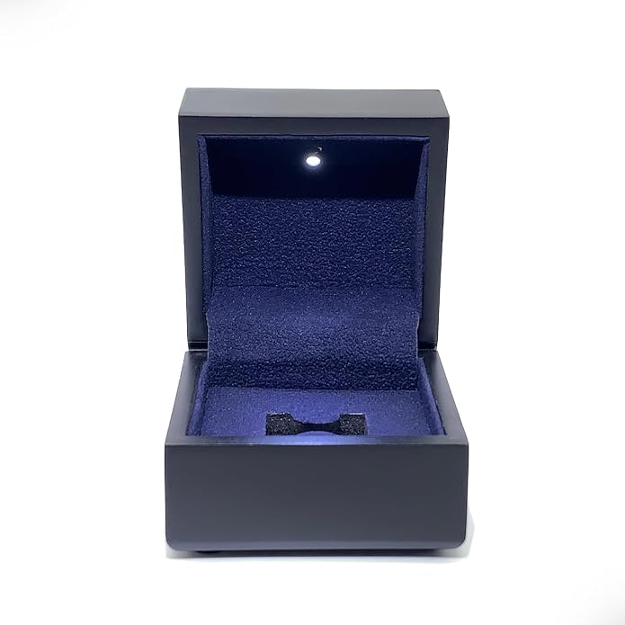 Wooden Lighting Display Box for Championship Ring – LED Illuminated, Available - Image 8